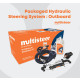 Packaged Outboard Hydraulic Steering Kit for engines up to 175Hp - OH-175 -  Multiflex